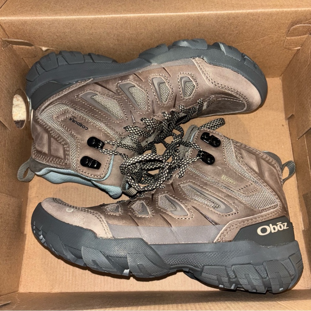 Oboz Women’s Brown Hiking Boots NEW IN BOX - Picture 8 of 14
